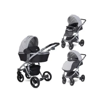 Lorelli kolica za bebe Rimini premium cool grey stars (2021) Lorelli kolica za bebe Rimini premium cool grey stars (2021)